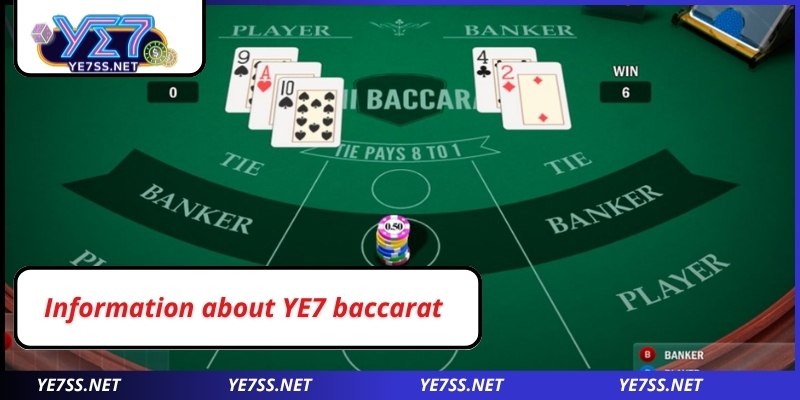 Baccarat Formula At YE7 - Mistakes To Watch Out For 2 Information about YE7 baccarat