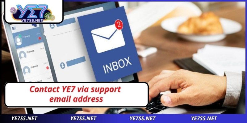 Contact YE7 via support email address