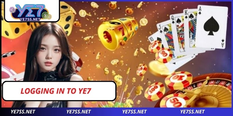 Logging in to YE7