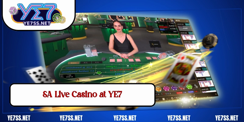 SA Live Casino at YE7