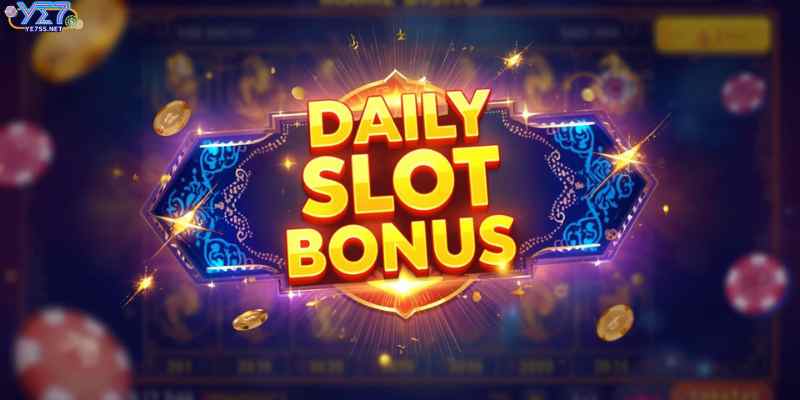A daily slot bonus is a promotional reward offered by online casinos