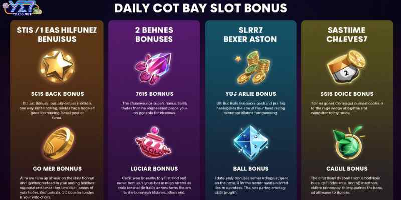 Types of Daily Slot Bonuses Available